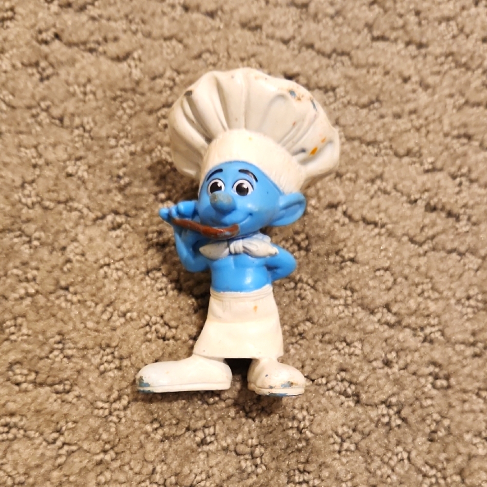Smurfs Figure. CHEF McDonalds